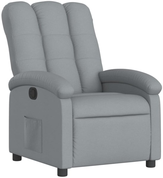 vidaXL Relaxsessel Hellgrau Stoff 3205380