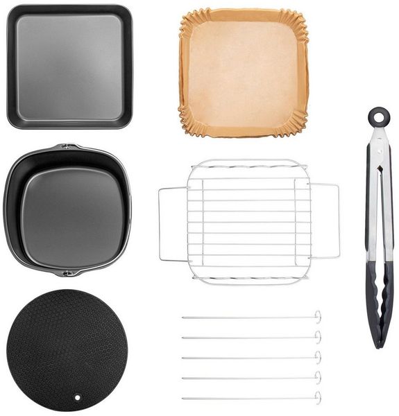 Youyijia Backform Zubehör 4 stk Silikon Für Airfryer Compatible with Philips Airfryer, (6-tlg)