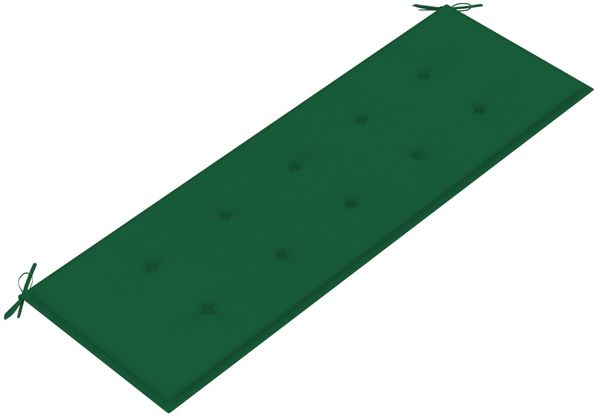 vidaXL 3-Sitzer-Gartenbank mit Auflage 150 cm Massivholz Eukalyptus 3061001 Bild 8