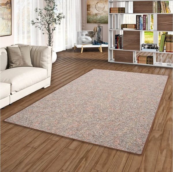 Snapstyle Veloursteppich Schlingenteppich Memory Meliert, Eckig, Höhe: 8 mm