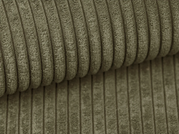 Vente-unique - Sofa 3-Sitzer - tiefe Komfortsitzfläche - Cord - Khaki - PINETA Bild 5