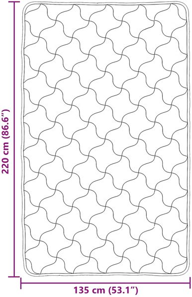 vidaXL Winterbettdecke Creme 135 x 220 cm Mikrofaser und Teddy-Fleece 42026366 Bild 10