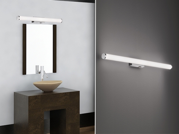 Trio Leuchten LED Wandleuchte Mattimo 283270306, Metall, Chrom, Kunststoff weiß, 8.6 Watt