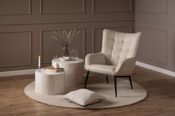 ACTONA GROUP Couchtisch Dice 2er Set - Steinoptik, modern & stilvoll, skandinavisches Design (Couchtisch, Beistelltisch), OTTOs Choice, Pflegeleichter Beistelltisch, vielseitig, robust