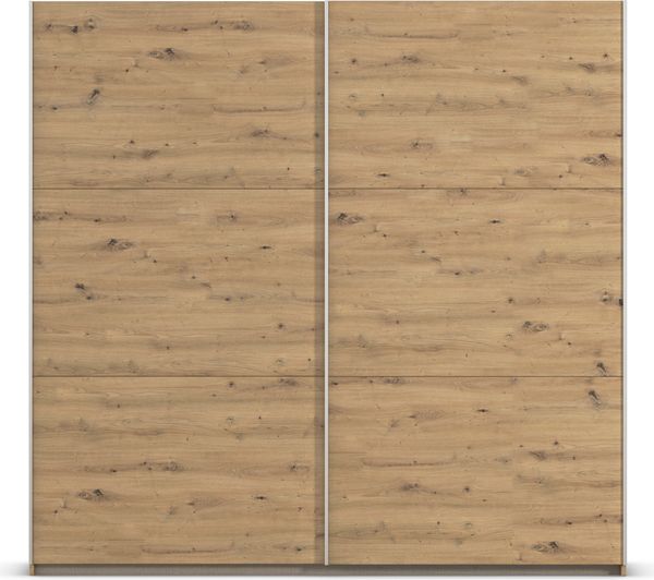 rauch Kleiderschrank; Schwebetürenschrank KRONACH, 2-türig, Eiche Artisan, 218x210x59xcm Bild 2