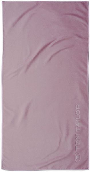 TOM TAILOR HOME Sporthandtuch Fitnesstuch COLOR BATH, Microfaser (1-St), Logo Prägung, Mikrofaser, weich, schnell trocknend