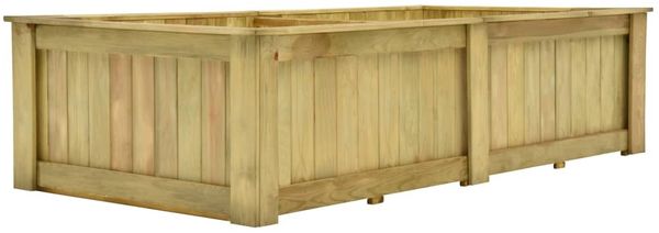 vidaXL Hochbeet 196 x 100 x 50 cm Kiefernholz Imprägniert 49097