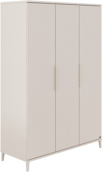YUNY by PAIDI Kleiderschrank SISTER LOU inkl. Kleiderstangen und Einlegeböden Beige, zertifizierte Qualität, Soft-Close