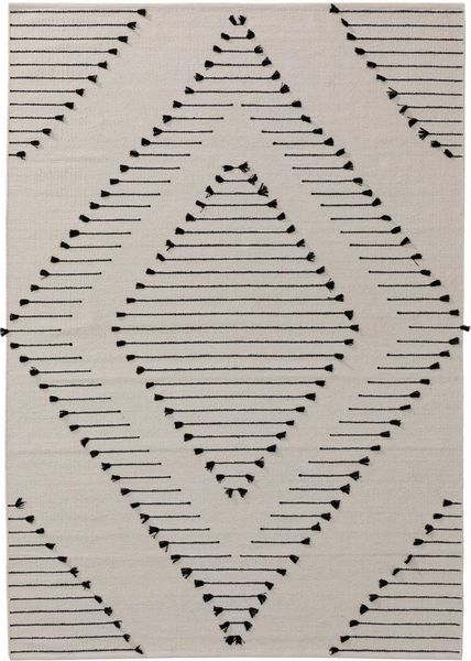 benuta Teppich Bo, rechteckig, Höhe: 5 mm, Kunstfaser, Berber, Ethno-Style, Wohnzimmer