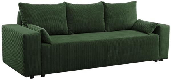 Sofa 'Lipito' Cord Grün