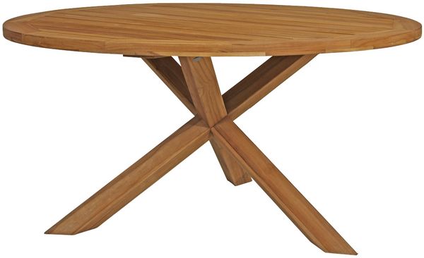 Gartenesstisch Eios Teakholz, Ø 150 cm