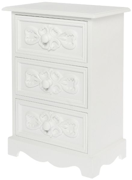 Kommode Nina MDF Weiß