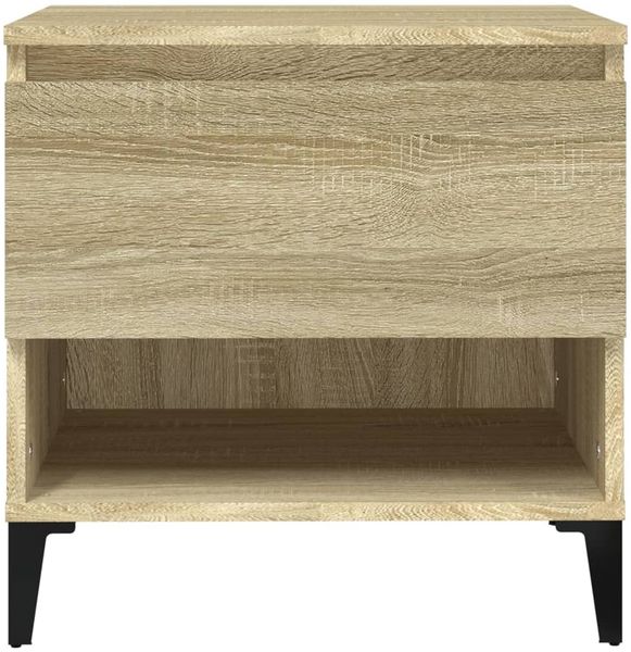 vidaXL Beistelltische 2 Stk. Sonoma-Eiche 50x46x50 cm Holzwerkstoff 819555 Bild 7