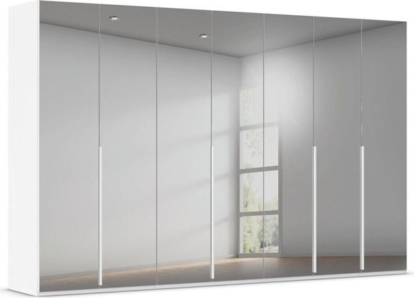 LeGer Home by Lena Gercke Kleiderschrank Schrank Garderobe Ankleide Schlafzimmer Flur SERINA Eyecatcher (in 3 verschiedenen Ausstattungen BASIC/CLASSIC/PREMIUM) in 6 Breiten (101 - 401 cm) mit Front Glas oder Dekor MADE IN GERMANY