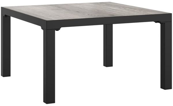 vidaXL 5-tlg. Garten-Lounge-Set Schwarz und Grau Poly Rattan 3187748 Bild 8