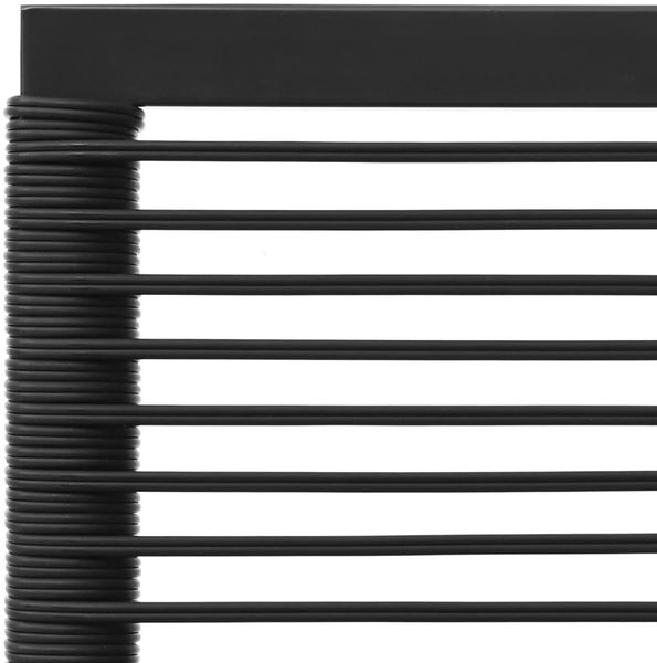 vidaXL 5-tlg. Garten-Lounge-Set Schwarz und Grau Poly Rattan 3187748 Bild 6