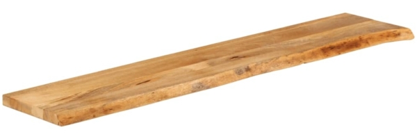 vidaXL Tischplatte mit Baumkante 180x20x3,8 cm Massivholz Mango 370473