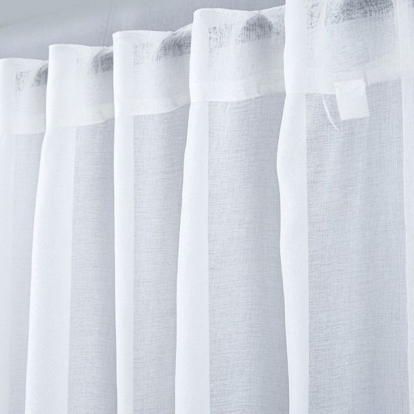 Brilliant Gardine / Transparent / Verdeckte Schlaufe / 140x245cm / #9005, Store