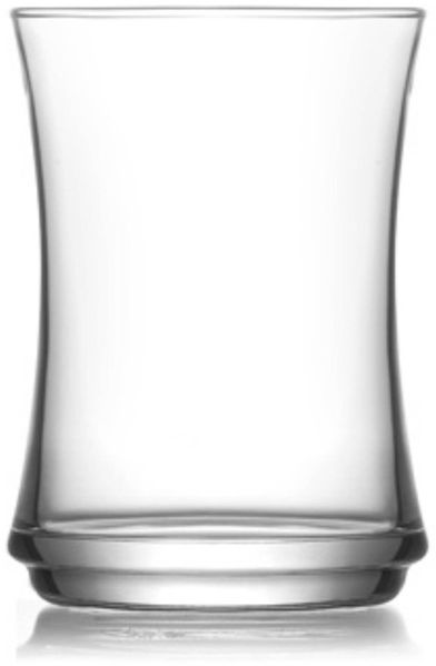 LAV Luna Wassergläser Set – 225 ml, 3-teilig, transparentes Glas