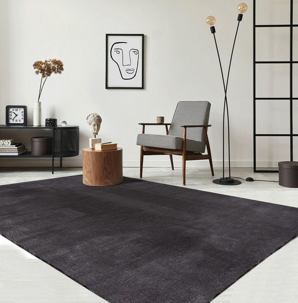 the carpet Teppich Relax, oval, Höhe: 16 mm, waschbarer Wohnzimmer Teppich modern rutschfest