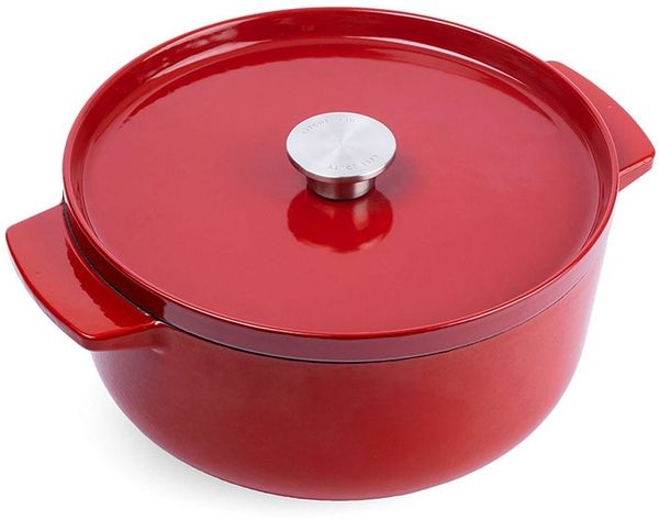 KitchenAid CC006060-001 Suppentopf 5,2 l Rot Eisenguss