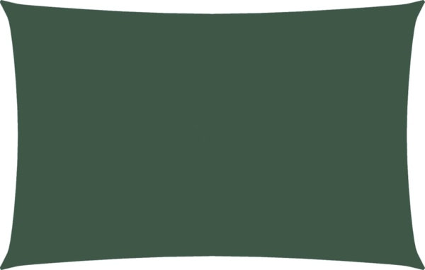 vidaXL Sonnensegel Oxford-Gewebe Rechteckig 2,5x5 m Dunkelgrün 135484