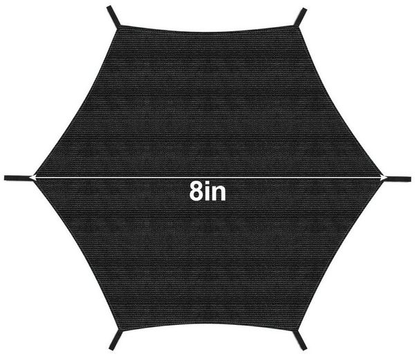 Clanmacy Trampolin-Randabdeckung Stoff Trampolin Schattenabdeckung Anti-UV-Trampoline Sonnenschutzzub
