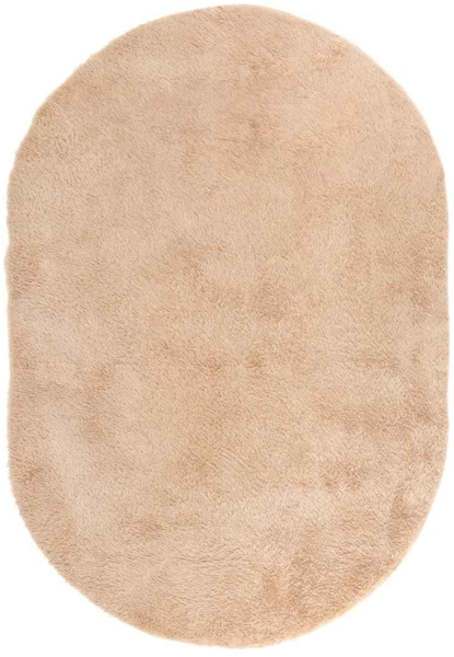vidaXL Teppich Shaggy Hochflor NAVARRA Beige 300x200 cm Polyester 4102933