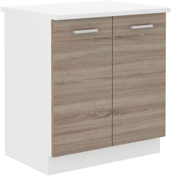 Küchen Unterschrank 80 cm für das Modell „Dave 240 Eiche Sonoma Trüffel“