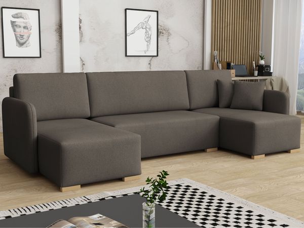 Wohnlandschaft Colzyr U (Farbe: Velo 625)