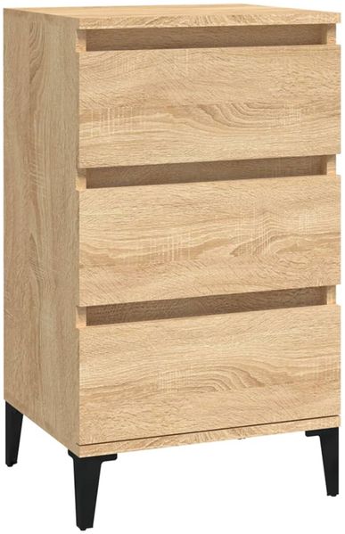 vidaXL Nachttisch Sonoma-Eiche 40x35x70 cm Holzwerkstoff 819671 Bild 2