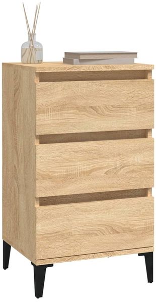 vidaXL Nachttisch Sonoma-Eiche 40x35x70 cm Holzwerkstoff 819671 Bild 4