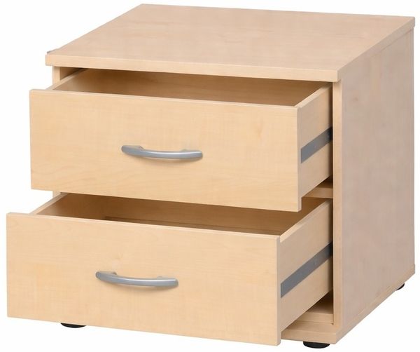 Container Büroschrank Nachtschrank Nachtkommode Ahorn #1953