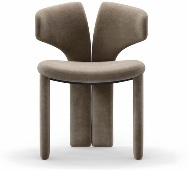 Casa Padrino Luxus Esszimmer Stuhl Braun H. 76 cm - Luxus Esszimmer Möbel