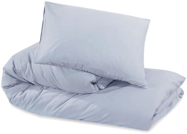 vidaXL Bettwäsche-Set Grau 220x240 cm Leichte Mikrofaser 135955 Bild 6