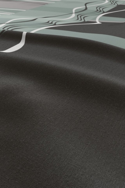 my home Bettwäsche Kelian, Linon, 3 teilig, in verschiedenen Qualitäten, gemusterte Bettwäsche Bild 3