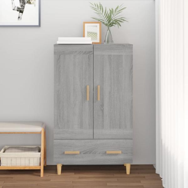 Highboard Grau Sonoma 70x31x115 cm Holzwerkstoff [817484]