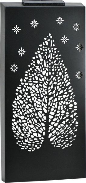 HTI-Living LED Solarleuchte Solarleuchte Blatt, Ein-/Ausschalter, LED, warmweiß, Solarleuchte Gartenleuchte