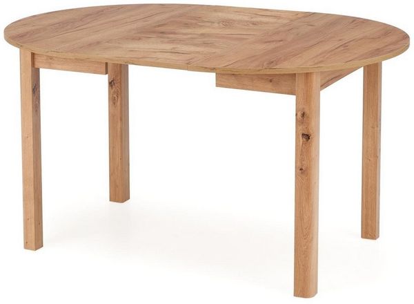 designimpex Esstisch Design Esstisch rund HA-400 ausziehbar Tisch Esstisch 102 - 142cm