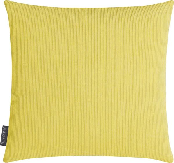 Magma Heimtex Kissenhülle Zierkissenhülle Lottie ca. 45 x 45 cm Cordstoff Baumwollcord, (1 Stück), gestreift trendiger Cord Look