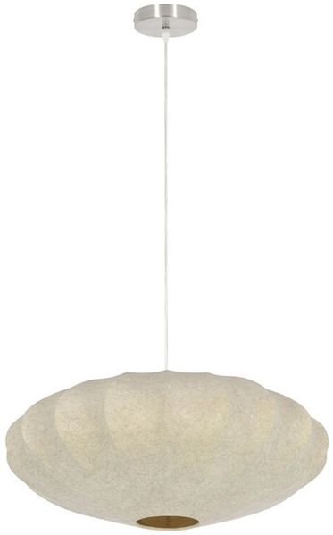Deckenleuchte Hängeleuchte FAY von Light & Living Ø50x22 cm Braun Kunststoff