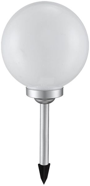 LED Solarleuchte, Kugel, weiß, D 30 cm