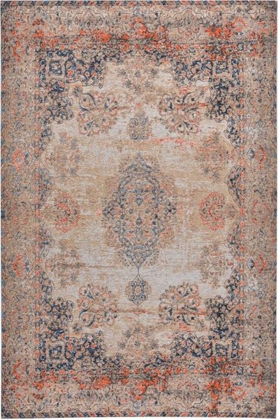 TOM TAILOR HOME Teppich Funky Orient Kirman, rechteckig, Höhe: 5 mm, Kurzflor, Orient-Optik, Vintage Design, auch als Läufer