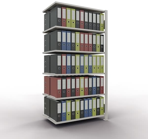 Schulte Regal MULTIplus150 36046 Anbau 2.000x1.000x600mm MA lichtgrau