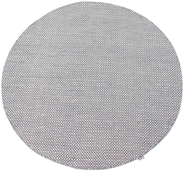Kelim Teppich - Trendy - Bohemian 200 x 200 cm - blau - rund