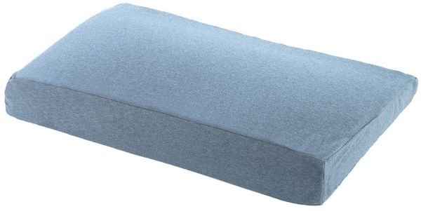 Theraline Kinderkopfkissen inkl. Melange Blau-grau Bamboo Mikroperlen