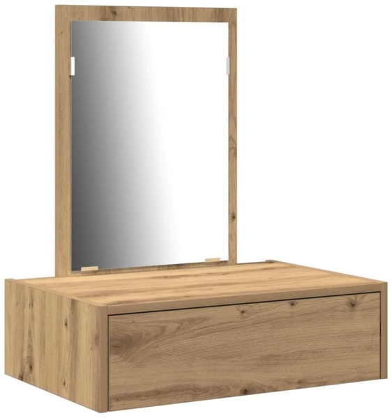 vidaXL Schminktisch mit Schubladen Braun 60 x 40 x 70 cm Holzwerkstoff 865198