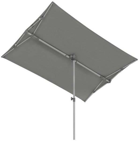 Suncomfort by Glatz Sonnenschirm / Balkonblende / Sonnenschutz "Flex Roof", stone grey, 195 x 140 cm
