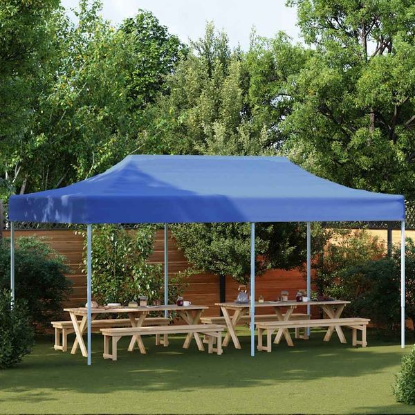vidaXL Faltzelt Pop-Up 3x6 m Blau 42506