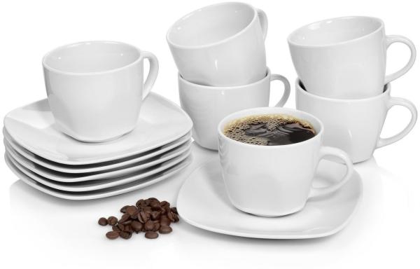 SÄNGER Kaffeetassen Set Bilgola 12 teilig für 6 Personen